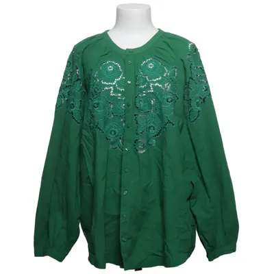 Blouse (Groen) van Indiska Katoen, Polyester