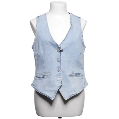 Spijker gilet (Blauw) van Blue Fire Co Katoen, Elastaan, Polyester