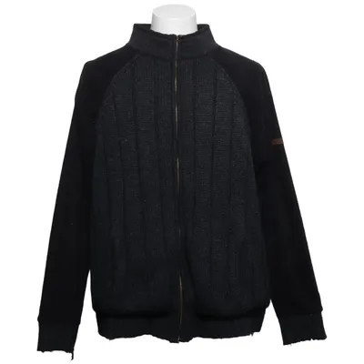 Strickjacke (Schwarz, Grau) von Patrol Polyester, Wolle