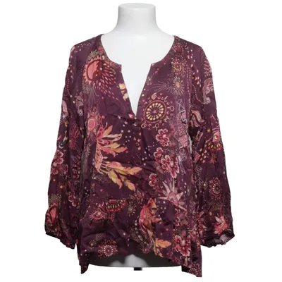 Blouse (Multicolored, Purple) from Odd Molly Viscose