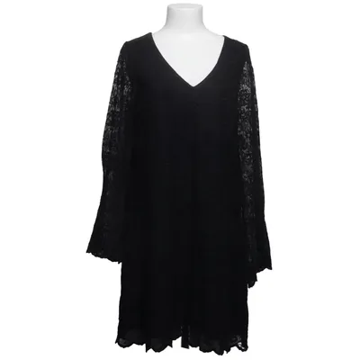 Robe (Noir) de Vintage Stories Coton, Polyester