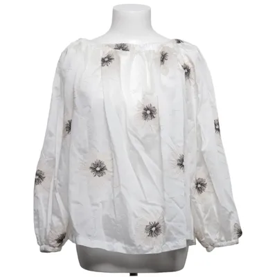 Blouse (Wit) van Eco Polyester, Tencel