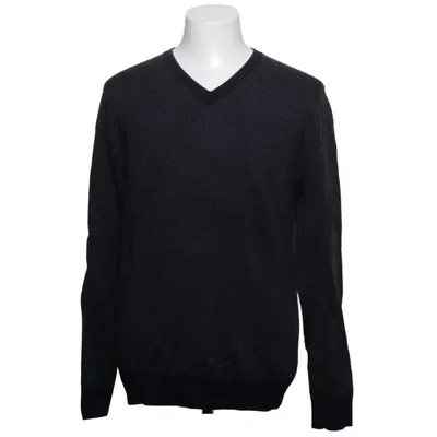 Pullover (Blue, Gray) from Avenue Foch Acrylic, Wool