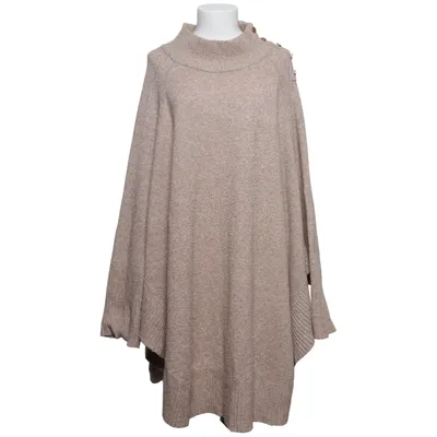 Poncho (Beige) från Zizzi Elastan, Polyamid, Polyester