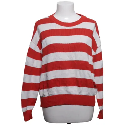 Sweater (Rød, Hvid) fra H&M Basic Akryl, Bomuld