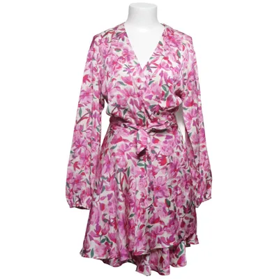 Wrap dress (Pink, White, Multicolored) from My Jewellery Elastane, Recycled polyester