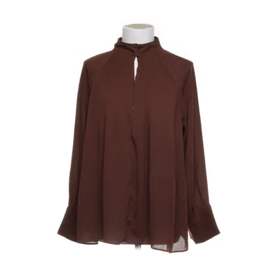Blus (Brun) från H&M Modern Classic Polyester