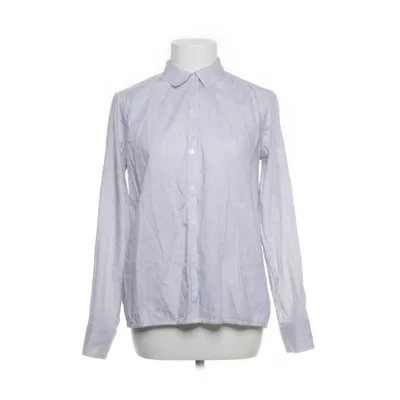 Blouse (White, Blue) from Ann Taylor Loft