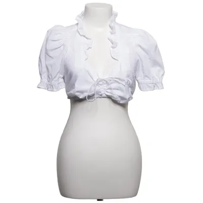 Dirndl blouse (White) from Country Line Cotton, Polyester