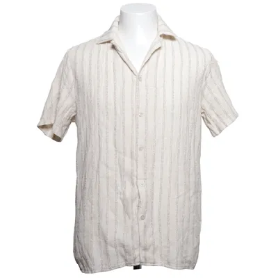 Korte mouwen shirt (Beige) van New Epoch Katoen, Linnen