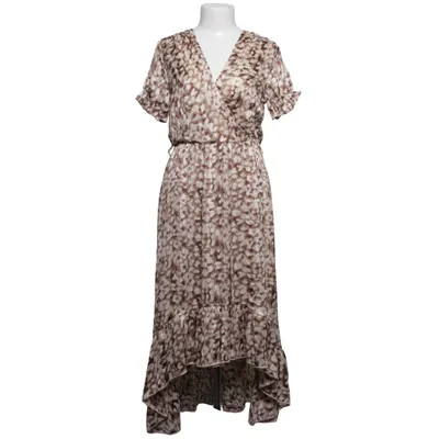 Wrap dress (Brown, White) from Lilie Rose