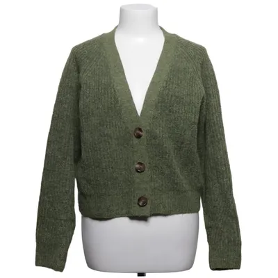 Cardigan (Grøn) fra Up2Fashion Akryl, Elastan, Genanvendt polyester, Uld