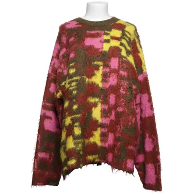 Strickpullover (Pink, Gelb, Braun) von Nasty Gal Acryl, Elasthan, Polyester