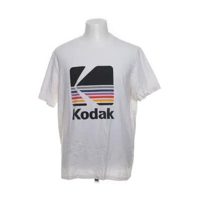 T-shirt (Hvid, Flerfarvet) fra L.O.G.G by H&M Polyester