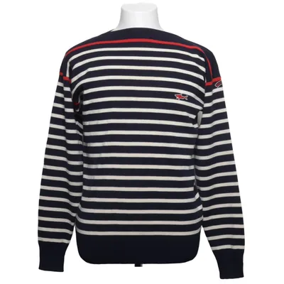 Trui (Blauw, Wit) van Paul & Shark Acryl, Wol