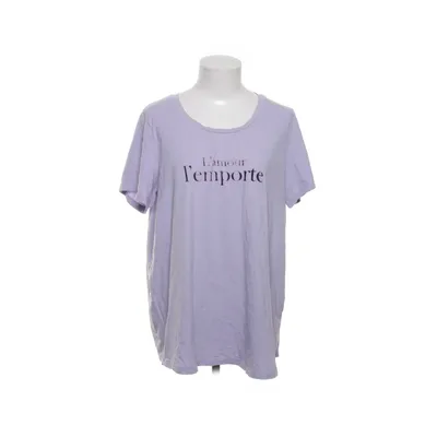 T-shirt (Violet) de Zizzi Coton, Élasthane