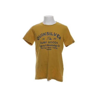 T-shirt (Geel) van Quiksilver Katoen