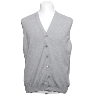 Gilet (Grijs) van John Smedley Katoen