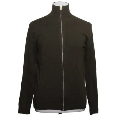 Cardigan (Vert) de Lindbergh White Polyamide, Viscose