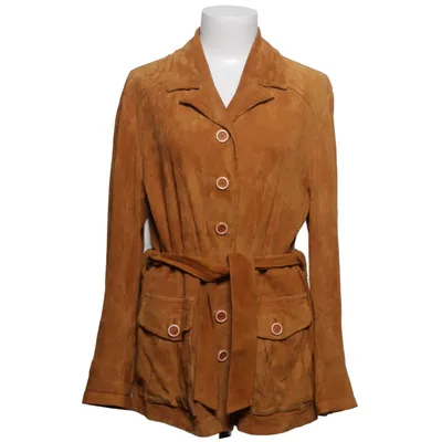 Leather jacket (Brown) from Campanile Cupro, Leather