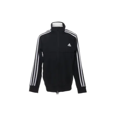 Träningsjacka (Svart, Vit) från Adidas Återvunnen polyester