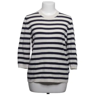 Pull-over (Blanc, Bleu) de Darling Harbour Cachemire