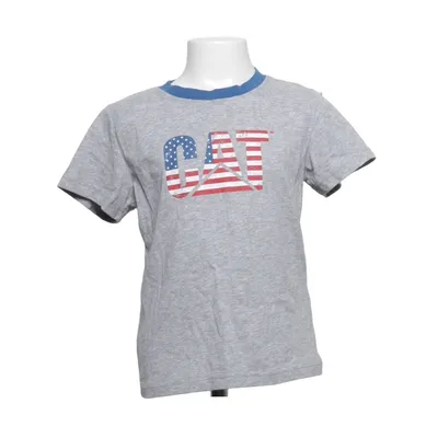 T-shirt (Grijs, Blauw, Meerkleurig) van Cat Katoen
