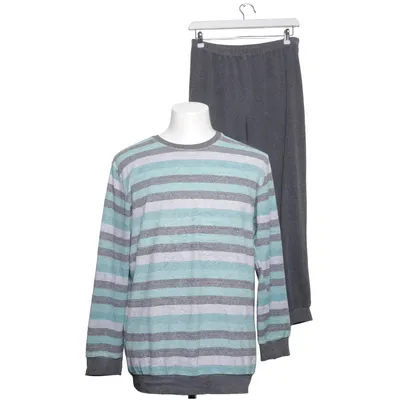Pyjamas (Blå, Grå, Vit) från Normann Bomull, Polyester