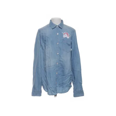 Denim blouse (Blauw) van Abercrombie Kids Katoen