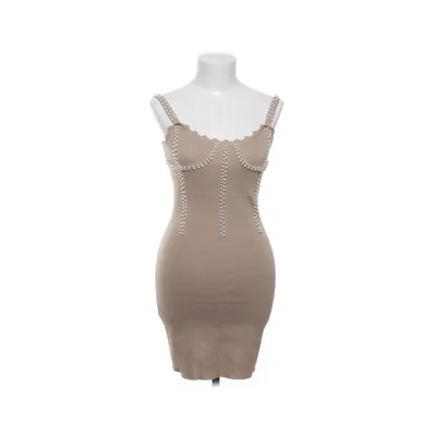 Dress (Beige) from Flammode Viscose