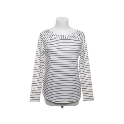 Lange mouwen shirt (Wit, Blauw) van F&F Elastaan, Polyester