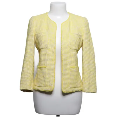 Blazer (Yellow, White) from Weekend MaxMara Cotton, Elastane, Polyamide