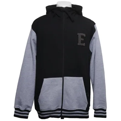 Huvtröja (Svart, Grå) från Oxide Bomull, Polyester