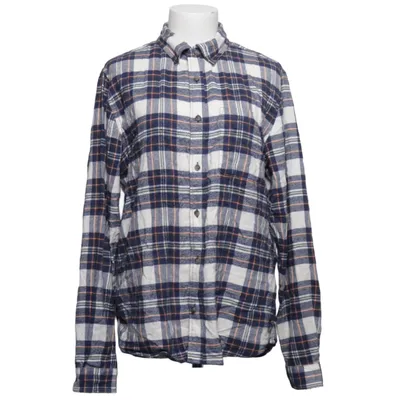 Flanellhemd (Blau, Weiß, Mehrfarbig) von Denim Day Recycelte Baumwolle, Recyceltes Polyester