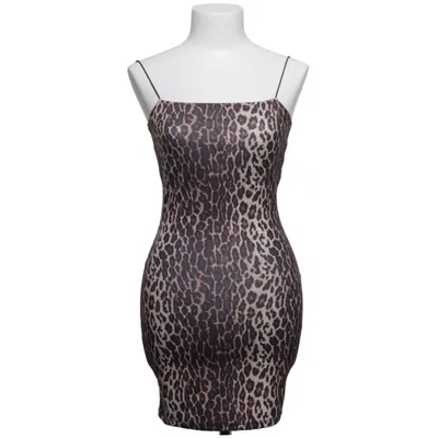 Kjole (Leopard Spaghetti Strap Dress) Elastan, Polyester