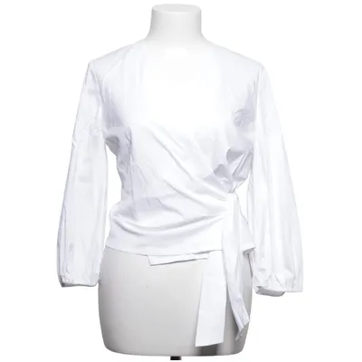 Wikkelblouse (Wit) van Liu Jo Katoen, Elastaan, Polyamide
