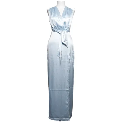 Halterneckklänning (Blå) från Josefine HJ x NA-KD Elastan, Polyester