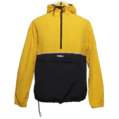 Anorak (Gelb, Schwarz) von Obey worldwide Polyamid, Polyester