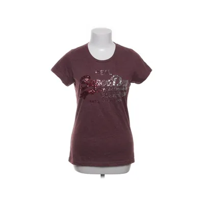 T-shirt (Röd, Flerfärgad) från Superdry Bomull, Polyester