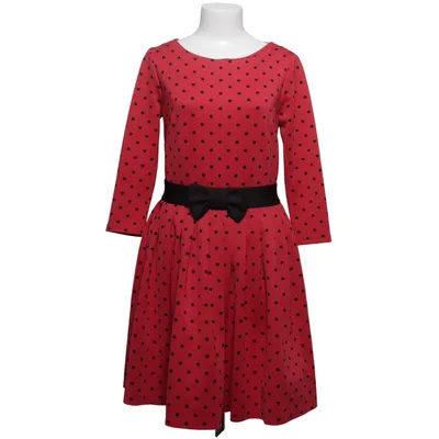 Jurk (Rood, Zwart) van Suiteblanco Elastaan, Polyester