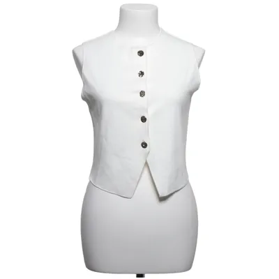Väst (Vit) från H&M Viskos, Polyester, Elastan