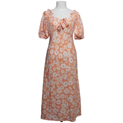 Kjole (Orange, Hvid) fra Influence Polyester