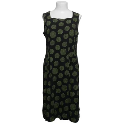 Dress (Black, Green) from Jordnära