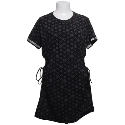 Klänning (Svart, Flerfärgad) från Gothicana by EMP Bomull, Elastan