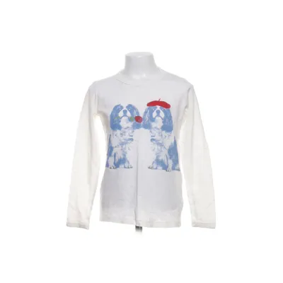 Långärmad t-shirt (Vit, Blå, Röd) från Crewcuts Bomull