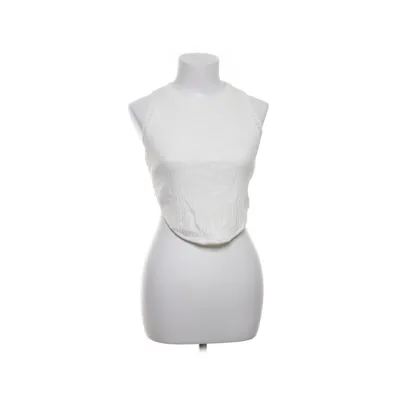 Crop top (Vit) från Dilvin Knit Polyamid, Viskos