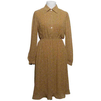 Shirt dress (Yellow, Multicolored) from Smiley Vintage