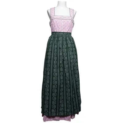 Dirndl (Roze, Groen, Meerkleurig) van Trachten-mad'l Katoen