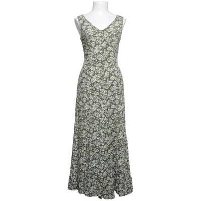 Maxi dress (Green, White) from United Colors of Benetton Viscose