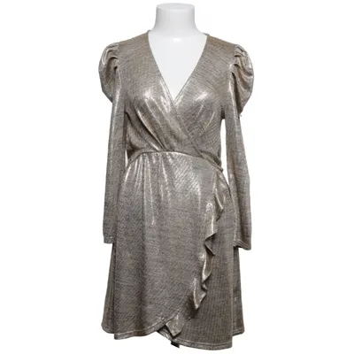 Robe portefeuille (Or) de Axara Élasthane, Polyester